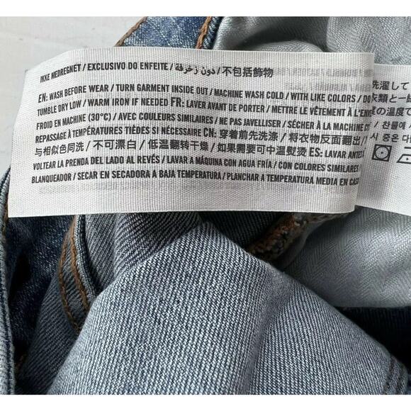 Abercrombie & Fitch Women SZ 25 x30 Super Skinny Jeans Signature Collection Punk - Picture 10 of 11